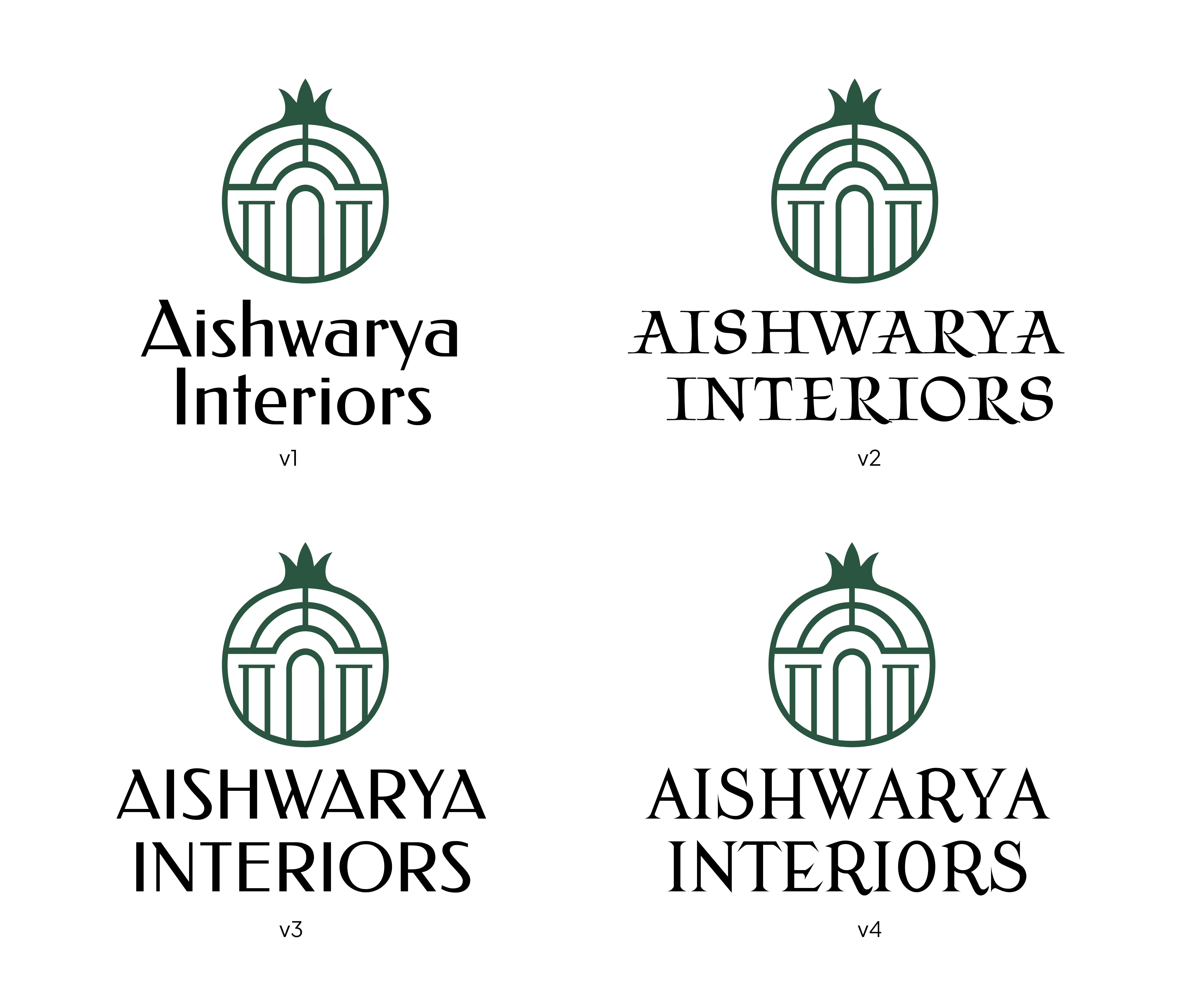 Logo Design by Fredericm for Aishwarya Interiors | Design #37173913