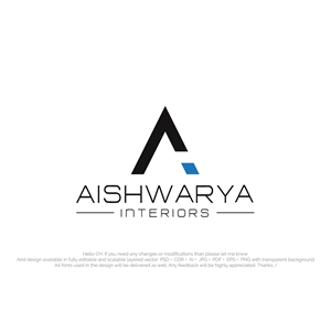 Diseño de Logo por NexaBrand para Aishwarya Interiors | Diseño: #37198247
