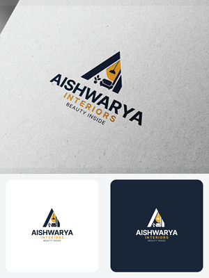 Logo Design by raju.creative for Aishwarya Interiors | Design: #37168554