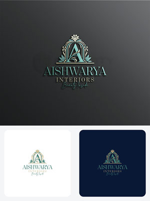 Logo Design by raju.creative for Aishwarya Interiors | Design: #37168555