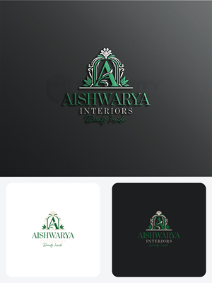 Logo Design by raju.creative for Aishwarya Interiors | Design: #37168865