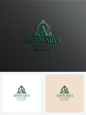 Logo Design by raju.creative for Aishwarya Interiors | Design: #37169029