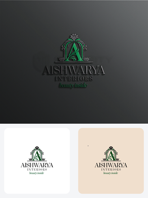 Logo Design by raju.creative for Aishwarya Interiors | Design: #37170716
