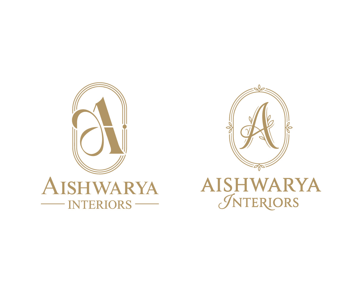 Logo Design by Mala Begum for Aishwarya Interiors | Design #37197841