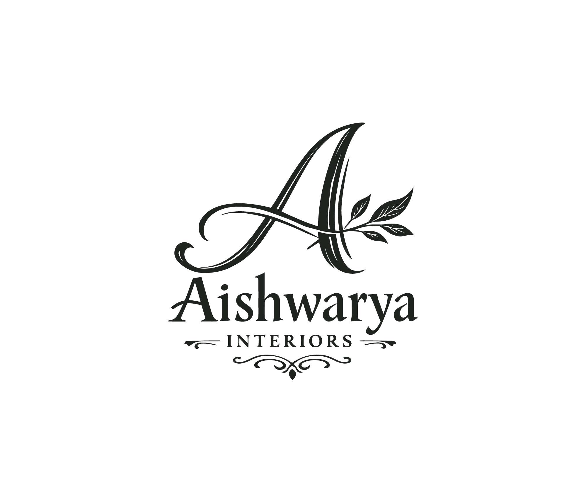 Logo Design by alif909 for Aishwarya Interiors | Design #37190098