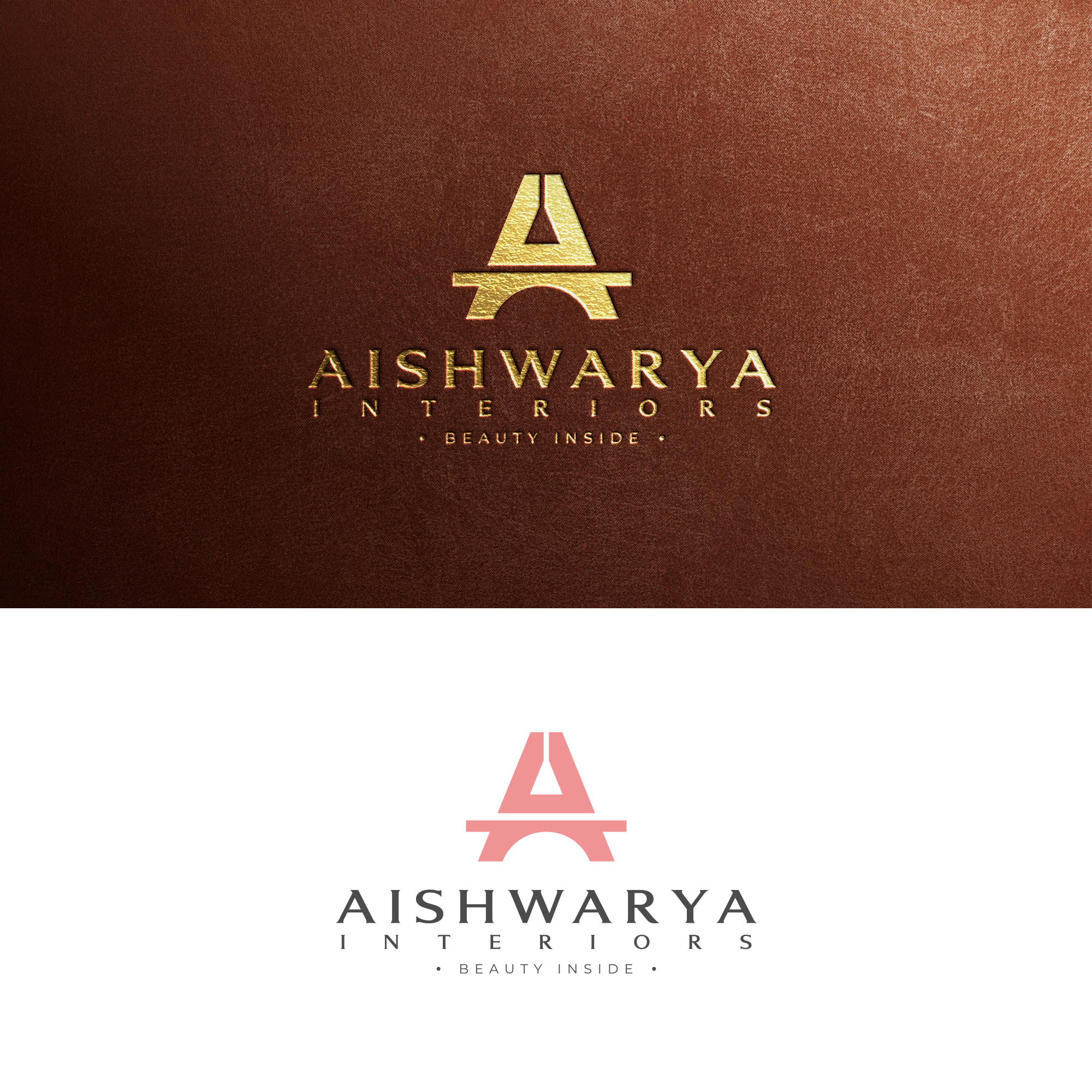 Logo Design by alexch for Aishwarya Interiors | Design #37167308