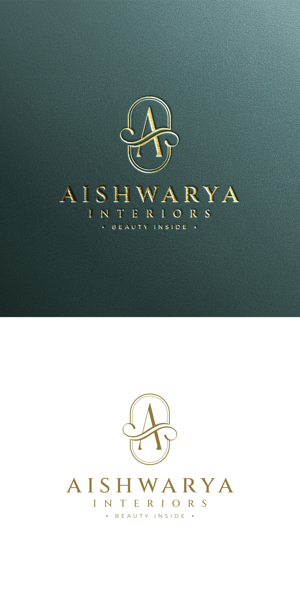 Logo Design by alexch for Aishwarya Interiors | Design #37175289