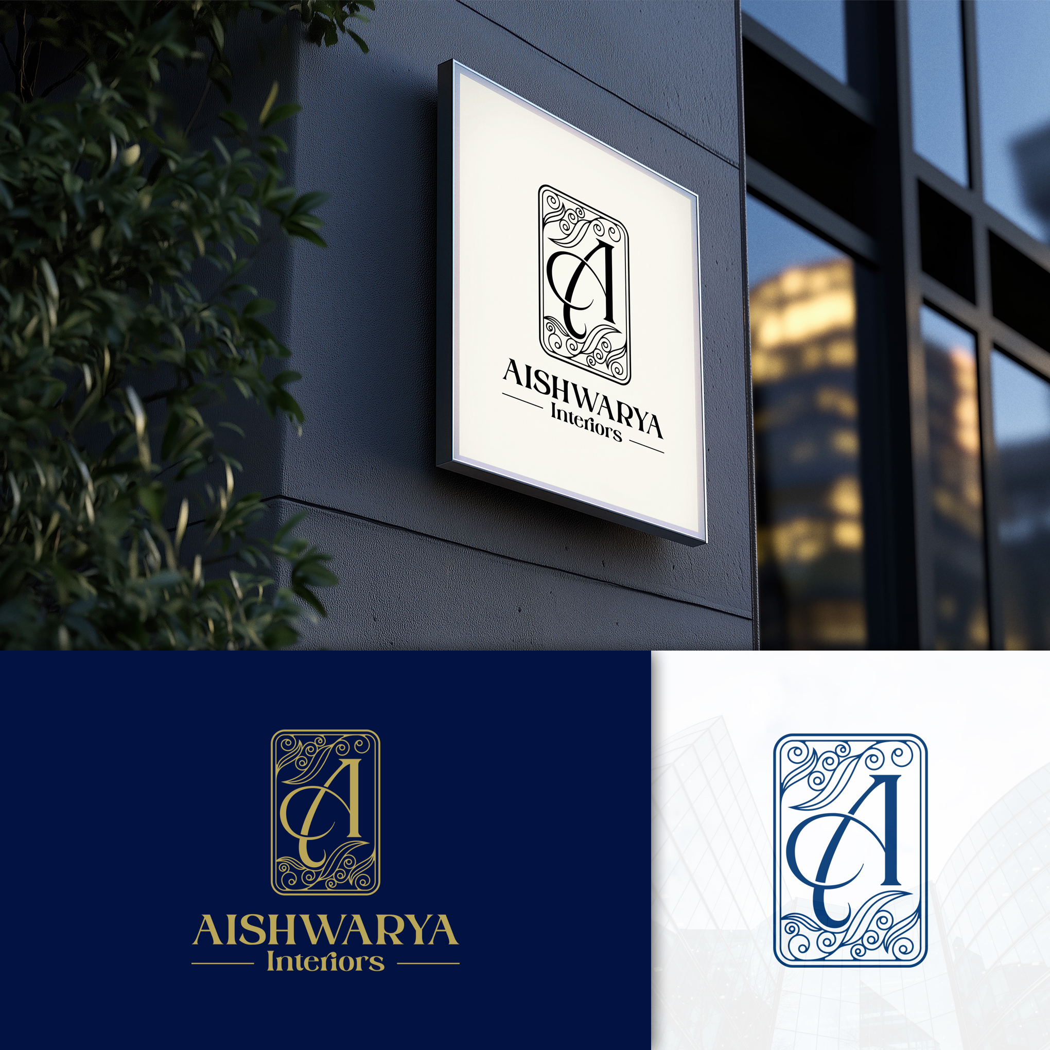 Diseño de Logo por AmbikaCreative para Aishwarya Interiors | Diseño #37201269