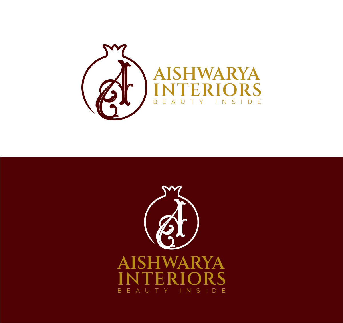 Logo Design by Owltive for Aishwarya Interiors | Design #37166189