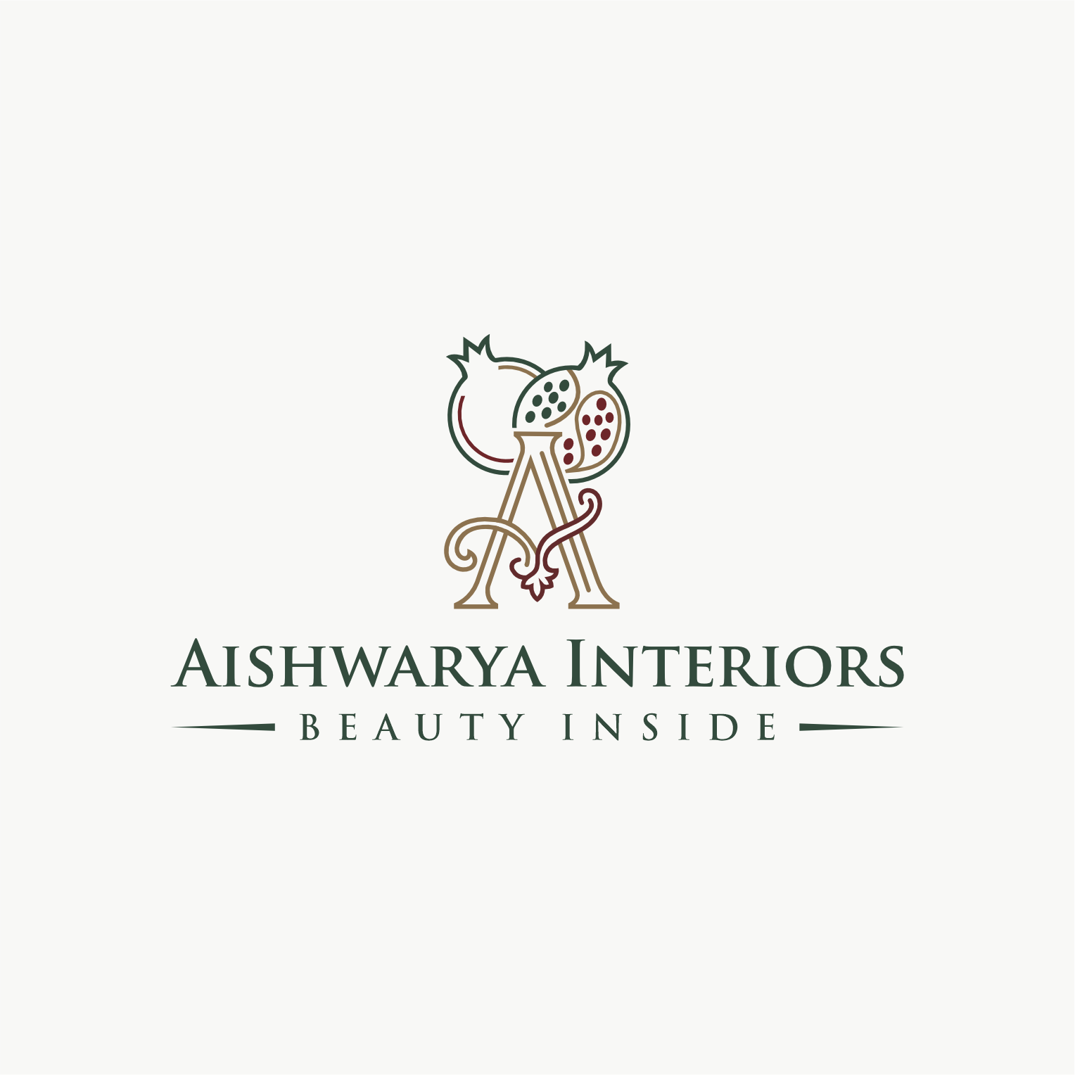 Diseño de Logo por saher khan 2 para Aishwarya Interiors | Diseño #37167328