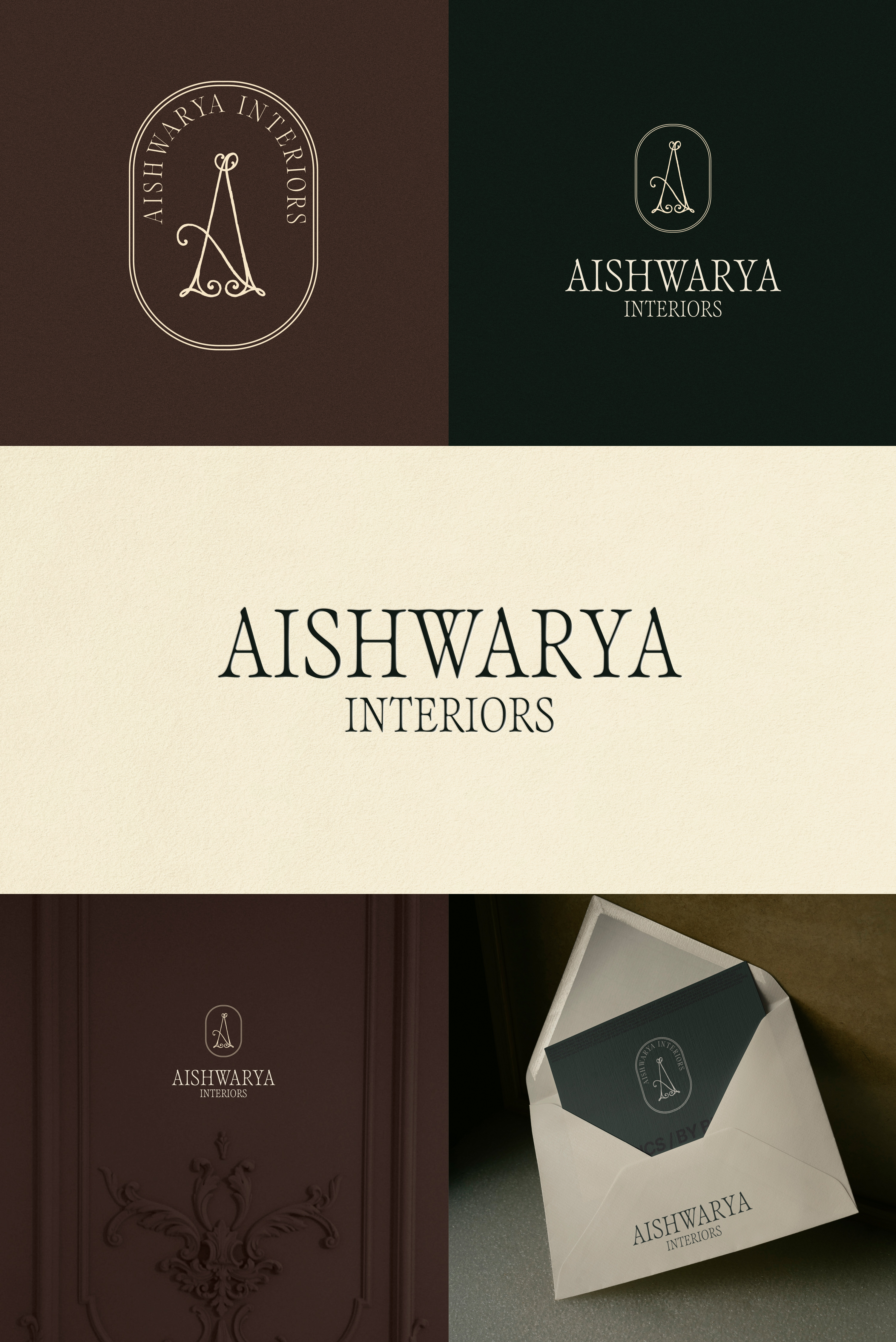 Logo Design by LABELL for Aishwarya Interiors | Design #37188915