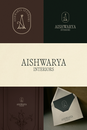 Logo Design by LABELL for Aishwarya Interiors | Design: #37188915