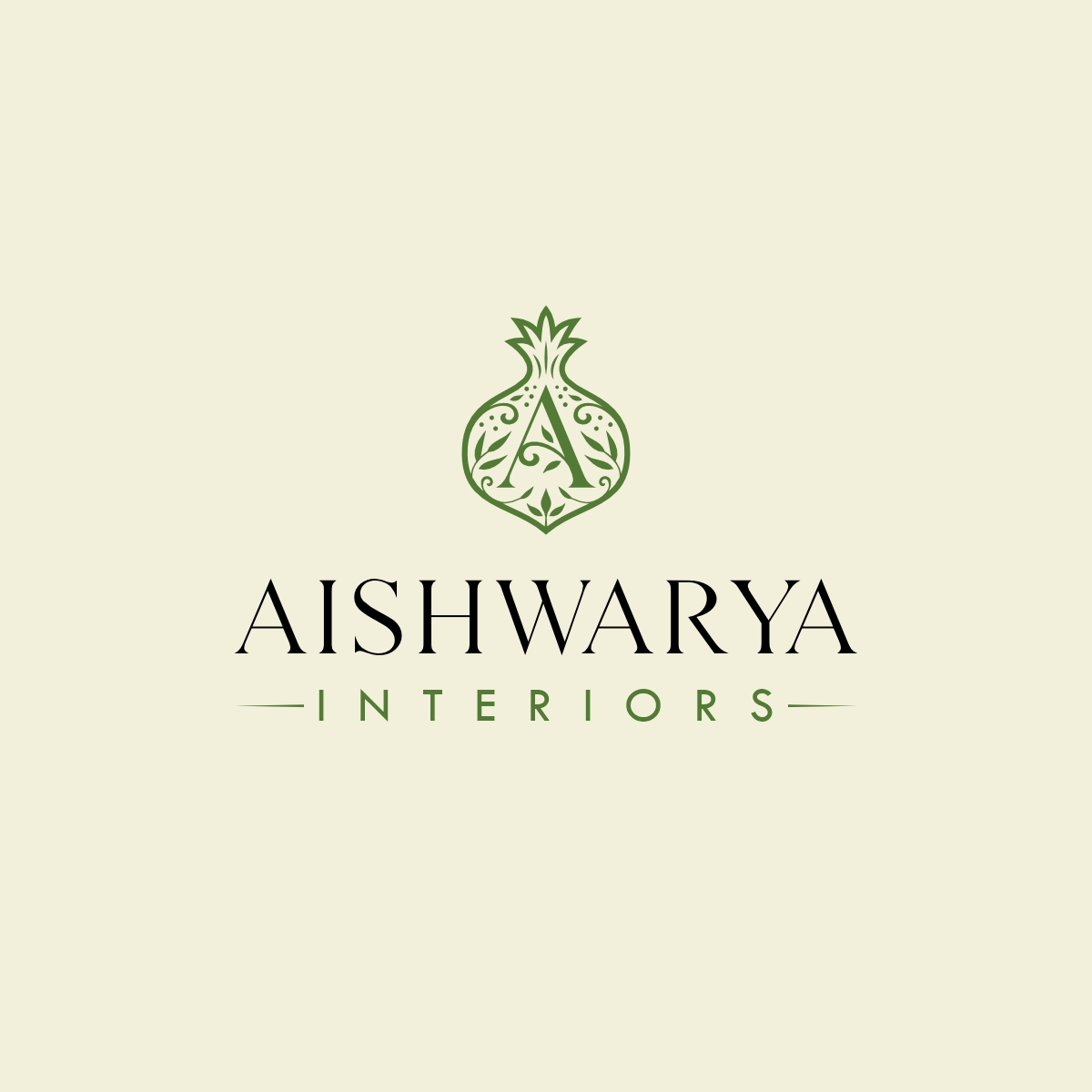 Logo Design by Ashani Bhattacharya for Aishwarya Interiors | Design #37173306