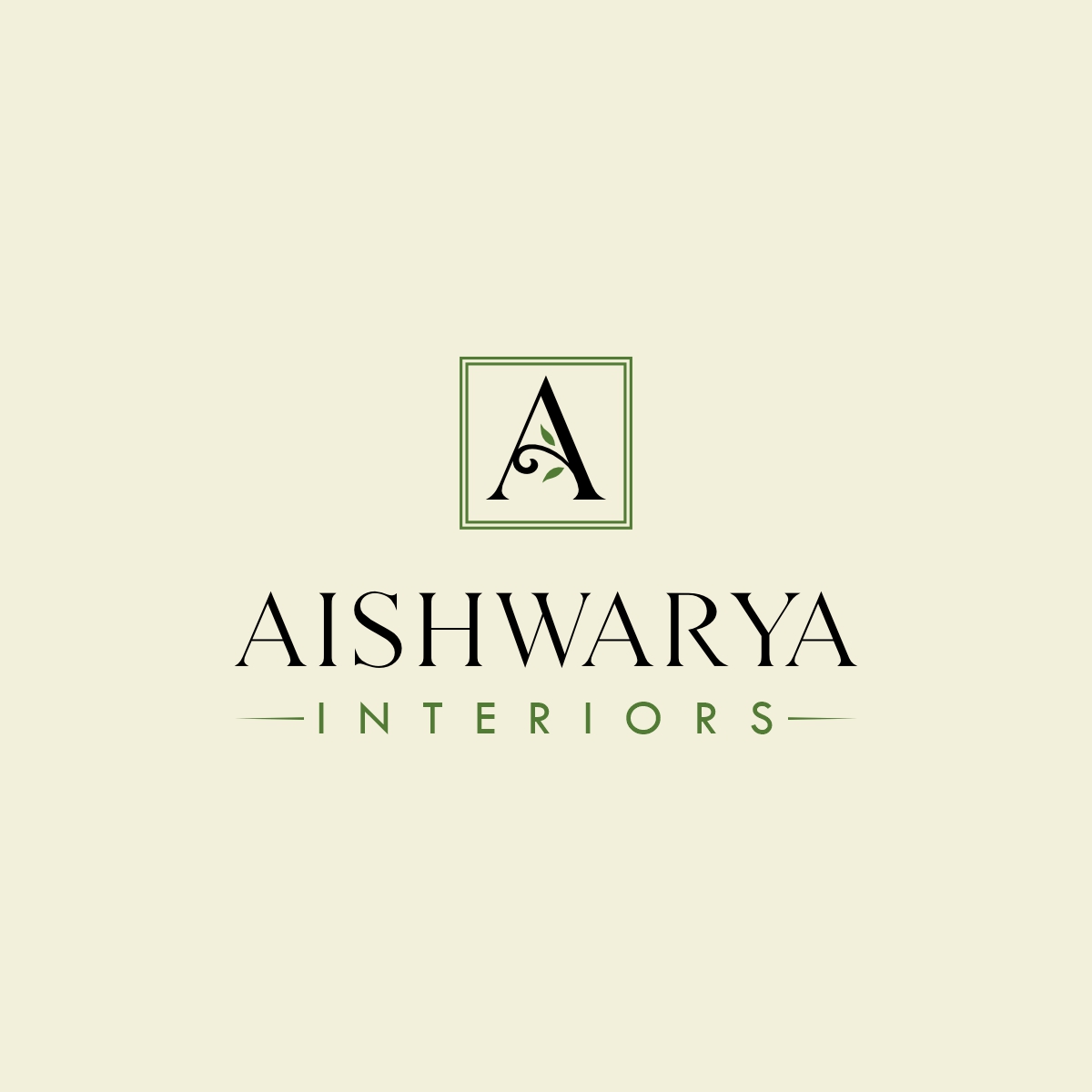 Logo Design by Ashani Bhattacharya for Aishwarya Interiors | Design #37175500
