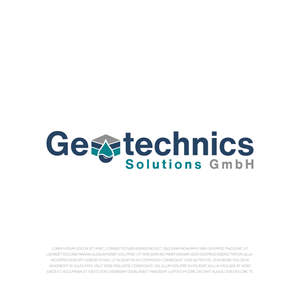 Logo Design by LogoEon for Geotechnics Solution GmbH | Design: #37170812