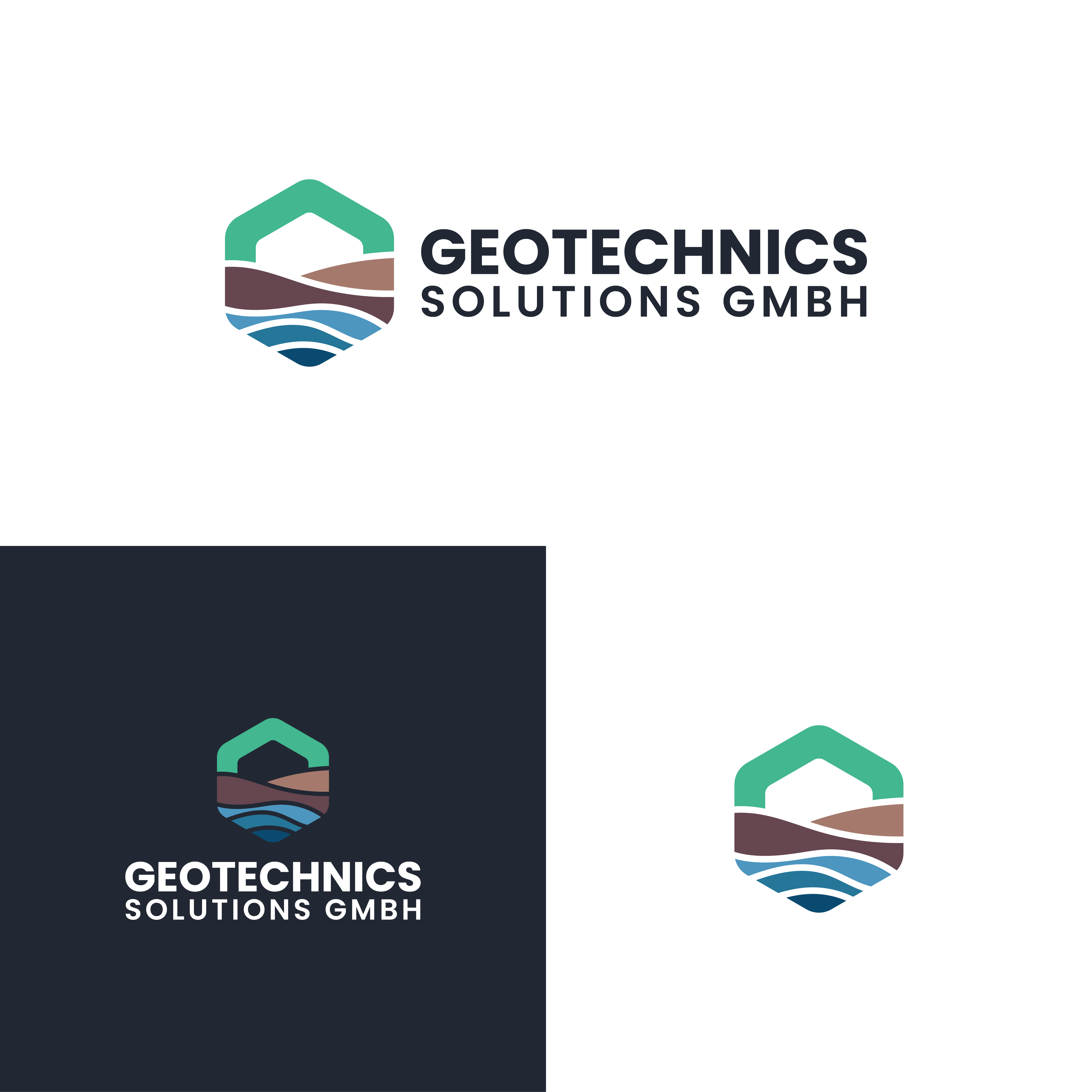 Logo Design by Choiresia.id for Geotechnics Solution GmbH | Design #37171085