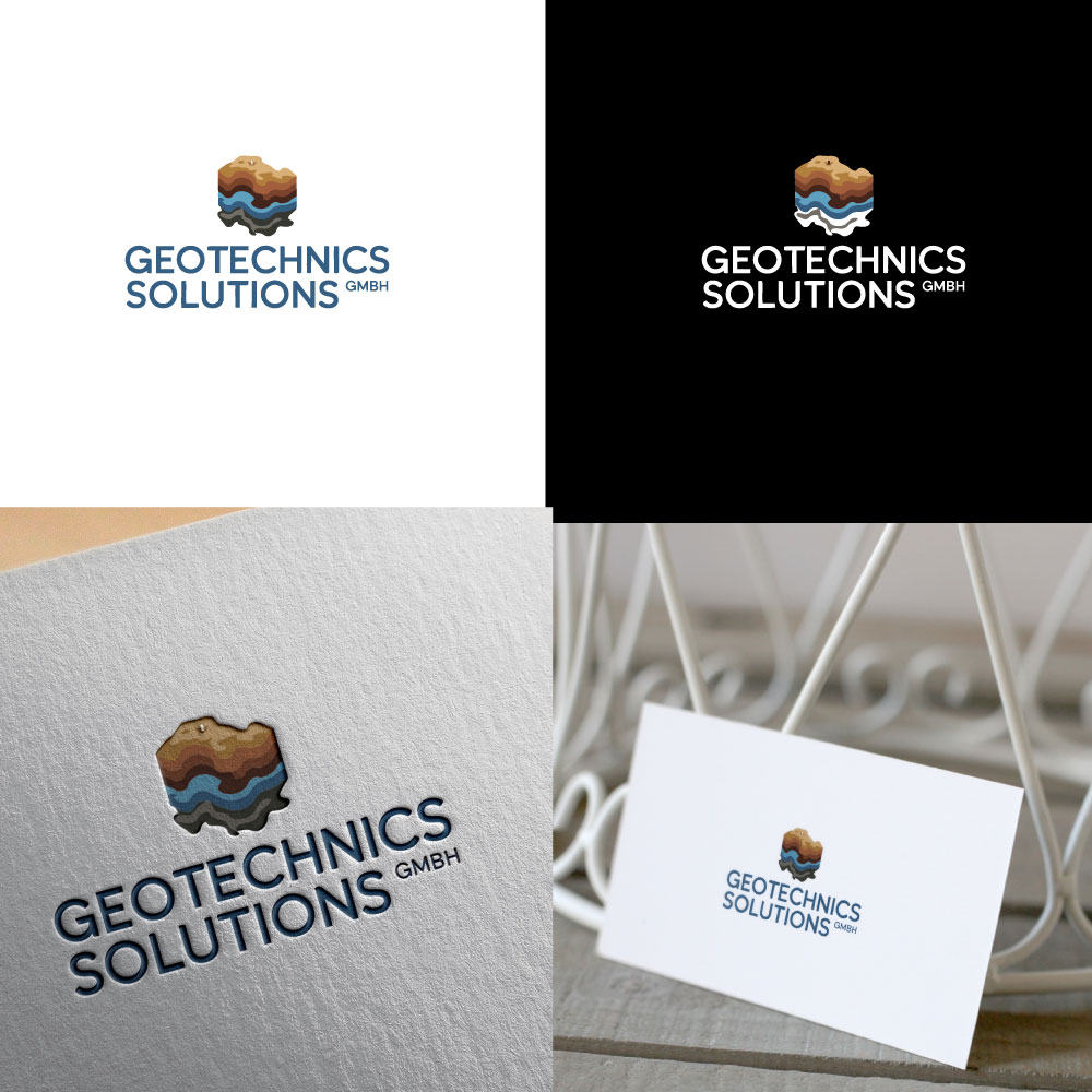 Logo Design by Jonshonkal for Geotechnics Solution GmbH | Design #37195264