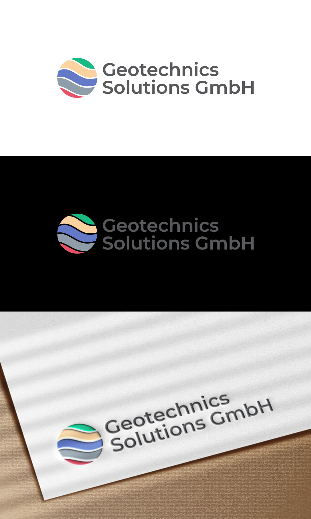 Logo Design by loveqis for Geotechnics Solution GmbH | Design #37175624
