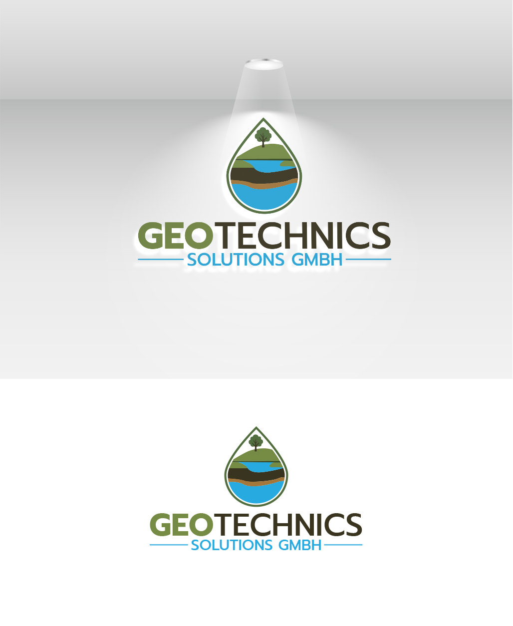 Logo Design by M Art & Design for Geotechnics Solution GmbH | Design #37172682