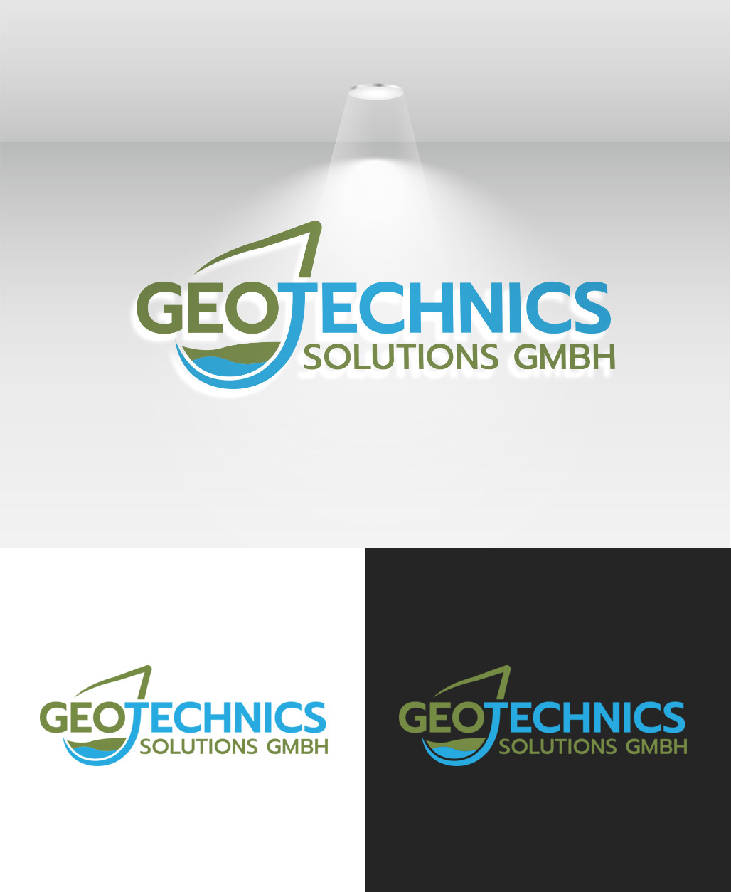 Logo Design by M Art & Design for Geotechnics Solution GmbH | Design #37172798