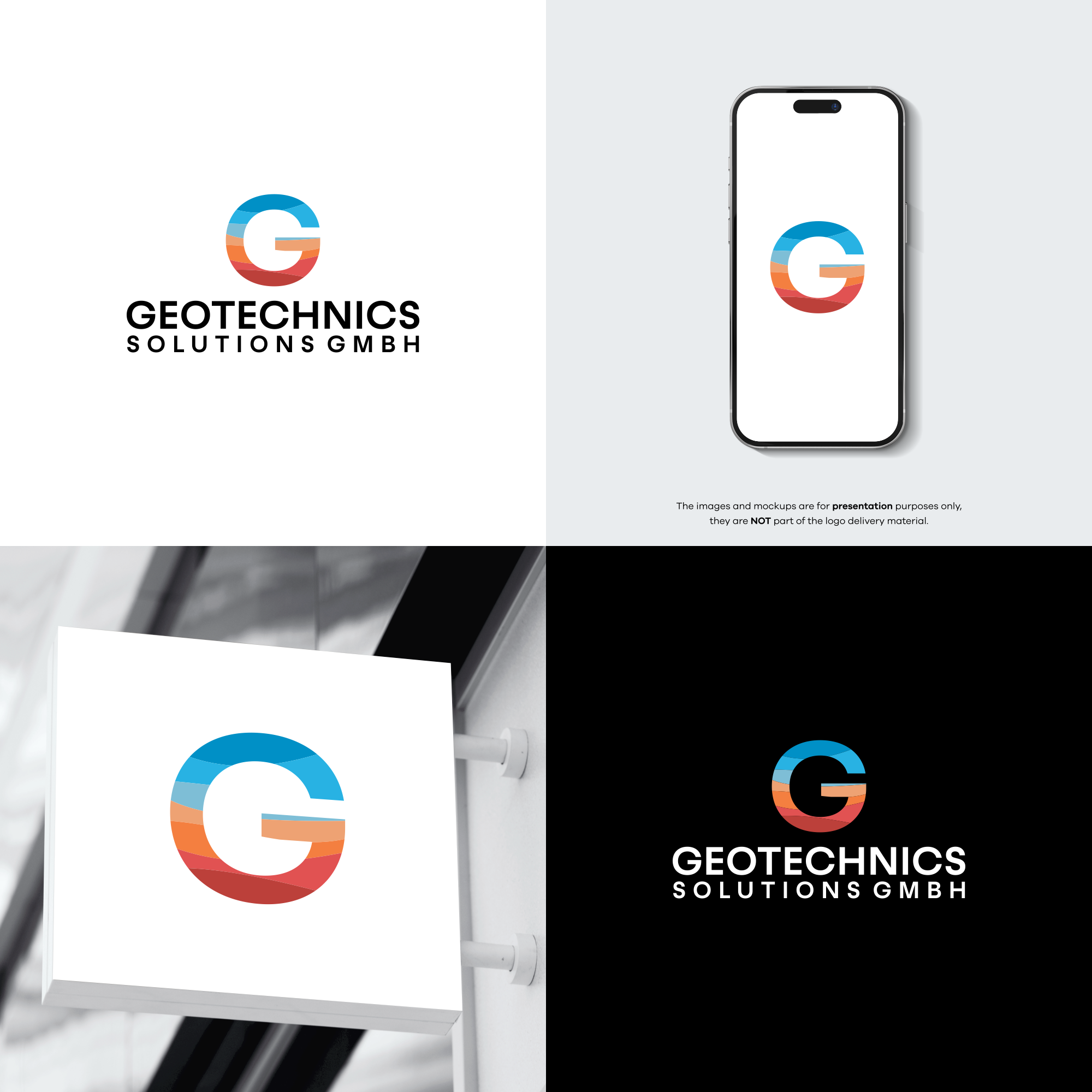Logo Design by Royco for Geotechnics Solution GmbH | Design #37171196