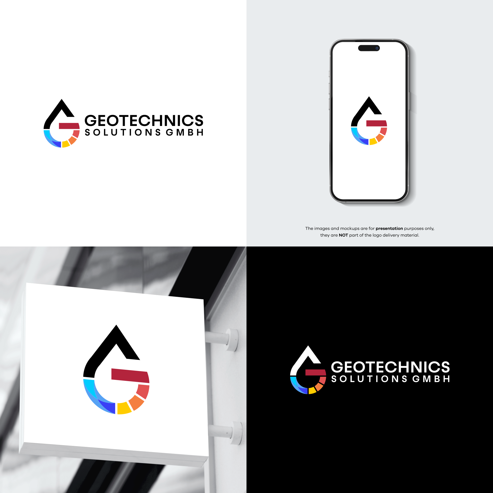 Logo Design by Royco for Geotechnics Solution GmbH | Design #37171219