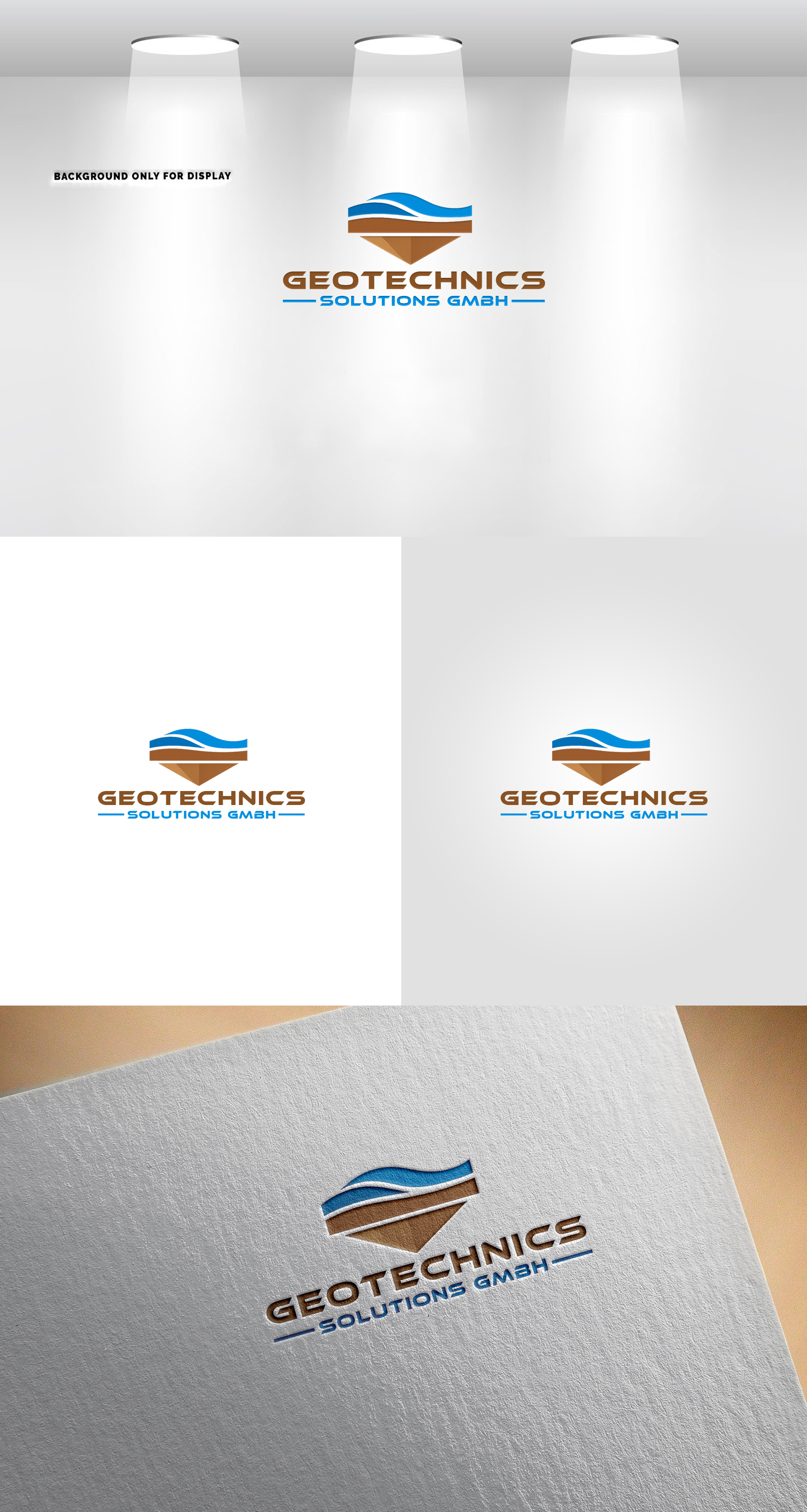 Logo Design by Rahmina for Geotechnics Solution GmbH | Design #37171804