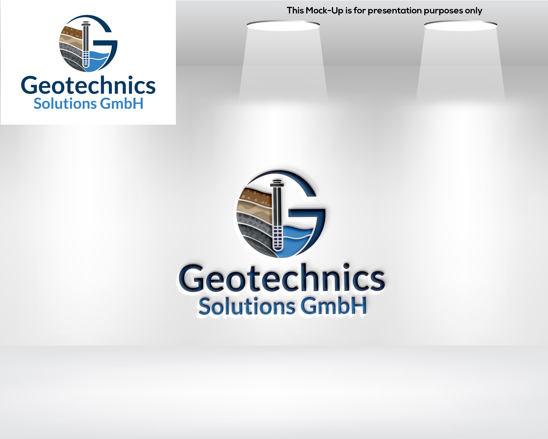 Logo Design by MT Tasnim for Geotechnics Solution GmbH | Design #37176922