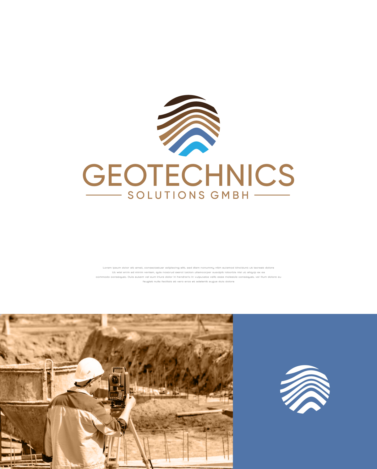 Logo Design by apik. for Geotechnics Solution GmbH | Design #37173107