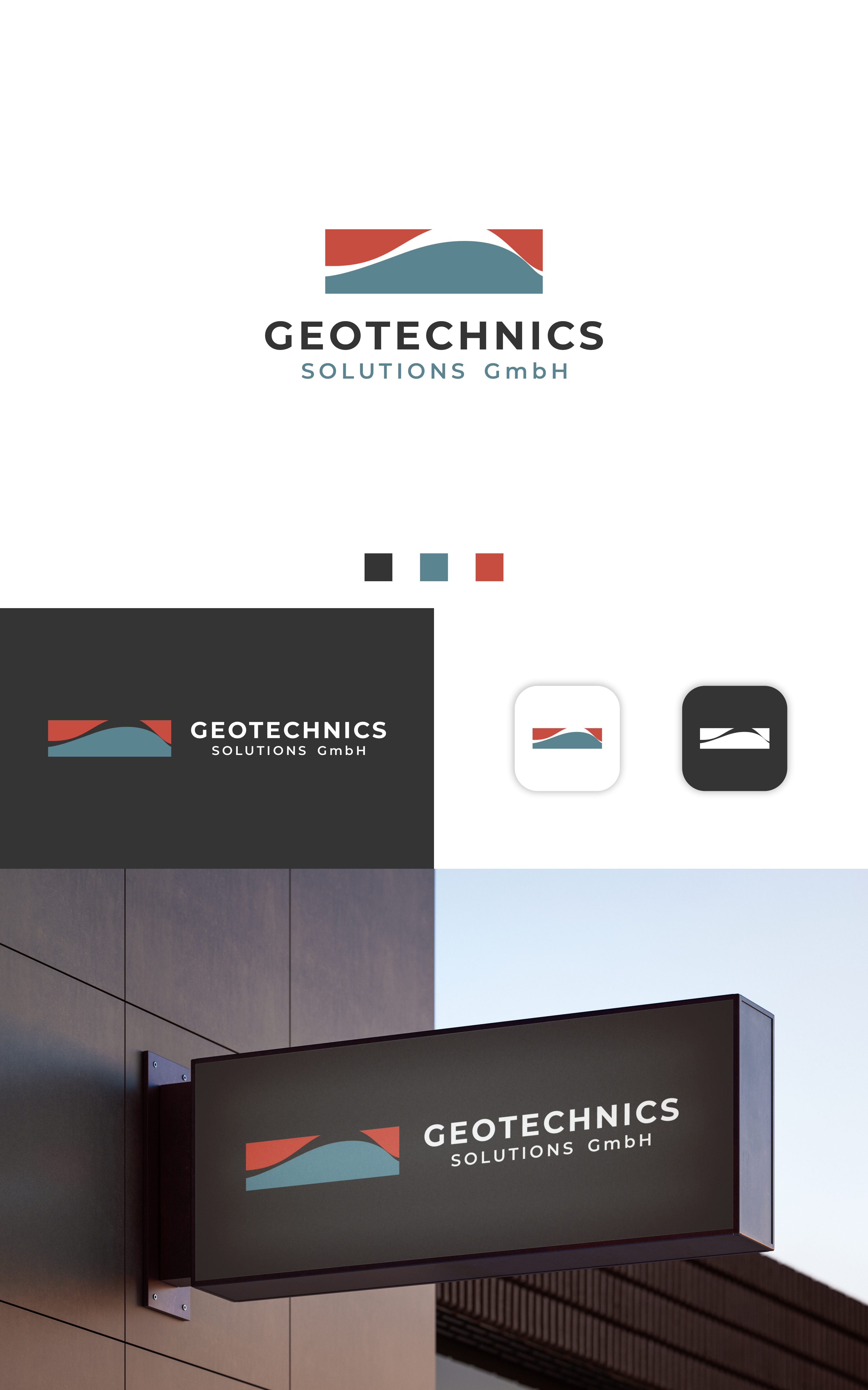 Logo Design by Dell_a.Design for Geotechnics Solution GmbH | Design #37172433