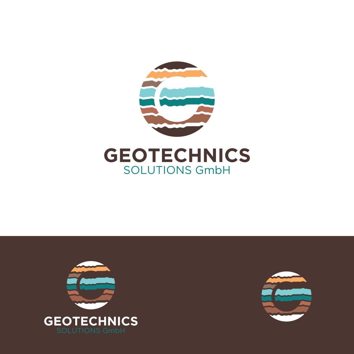 Logo Design by Alex Henry for Geotechnics Solution GmbH | Design #37170836