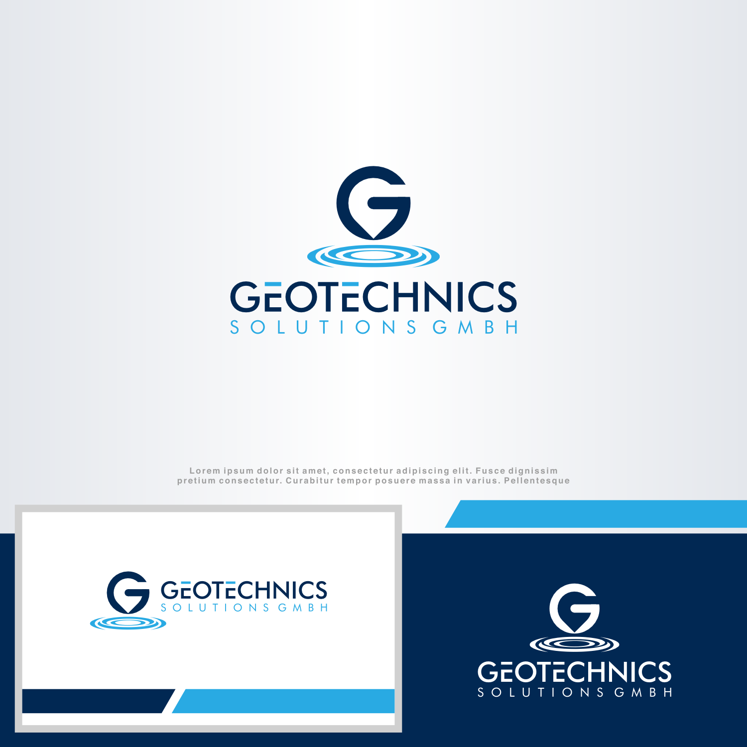 Logo Design by SaDBo for Geotechnics Solution GmbH | Design #37181582
