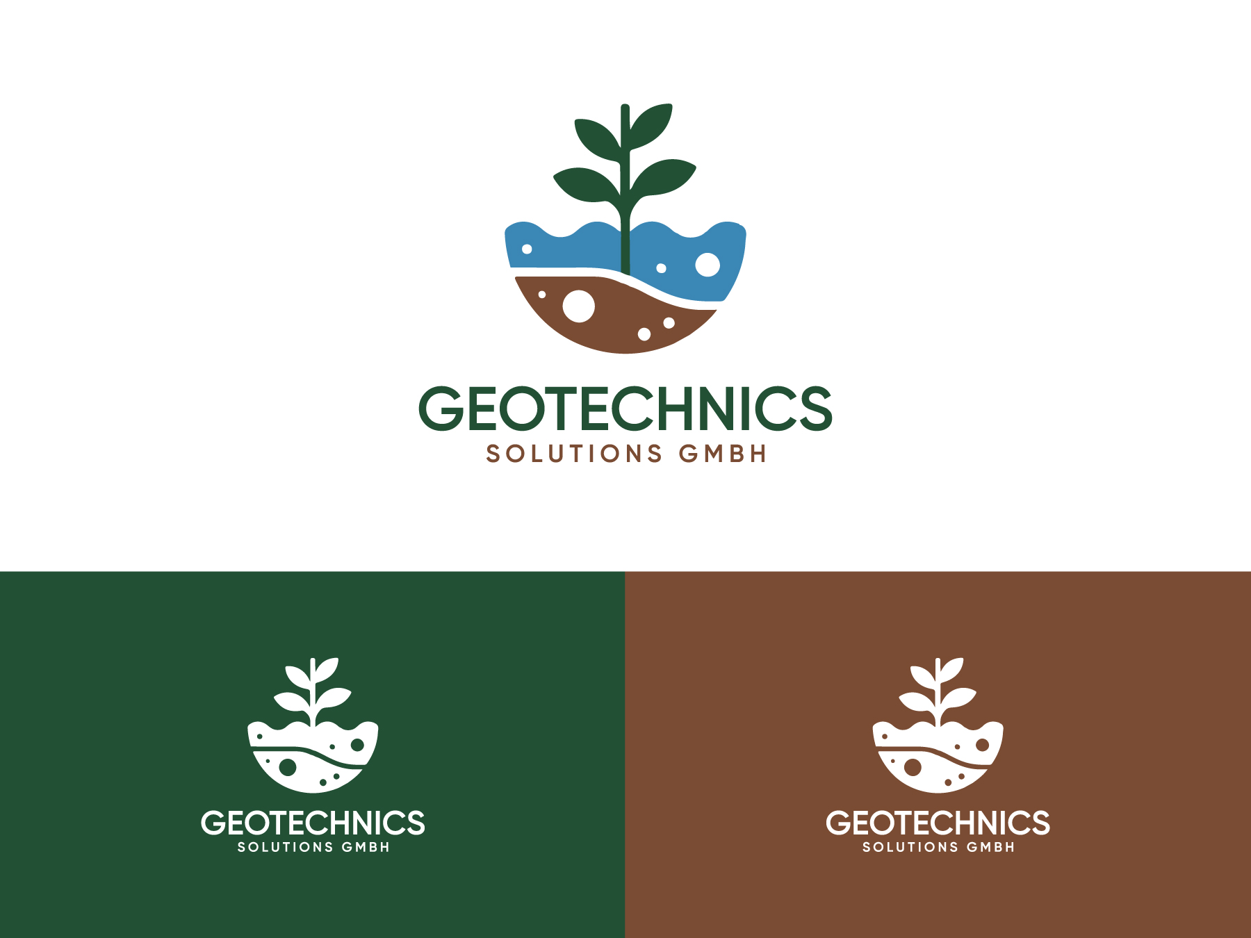 Logo Design by yozdesign for Geotechnics Solution GmbH | Design #37172058