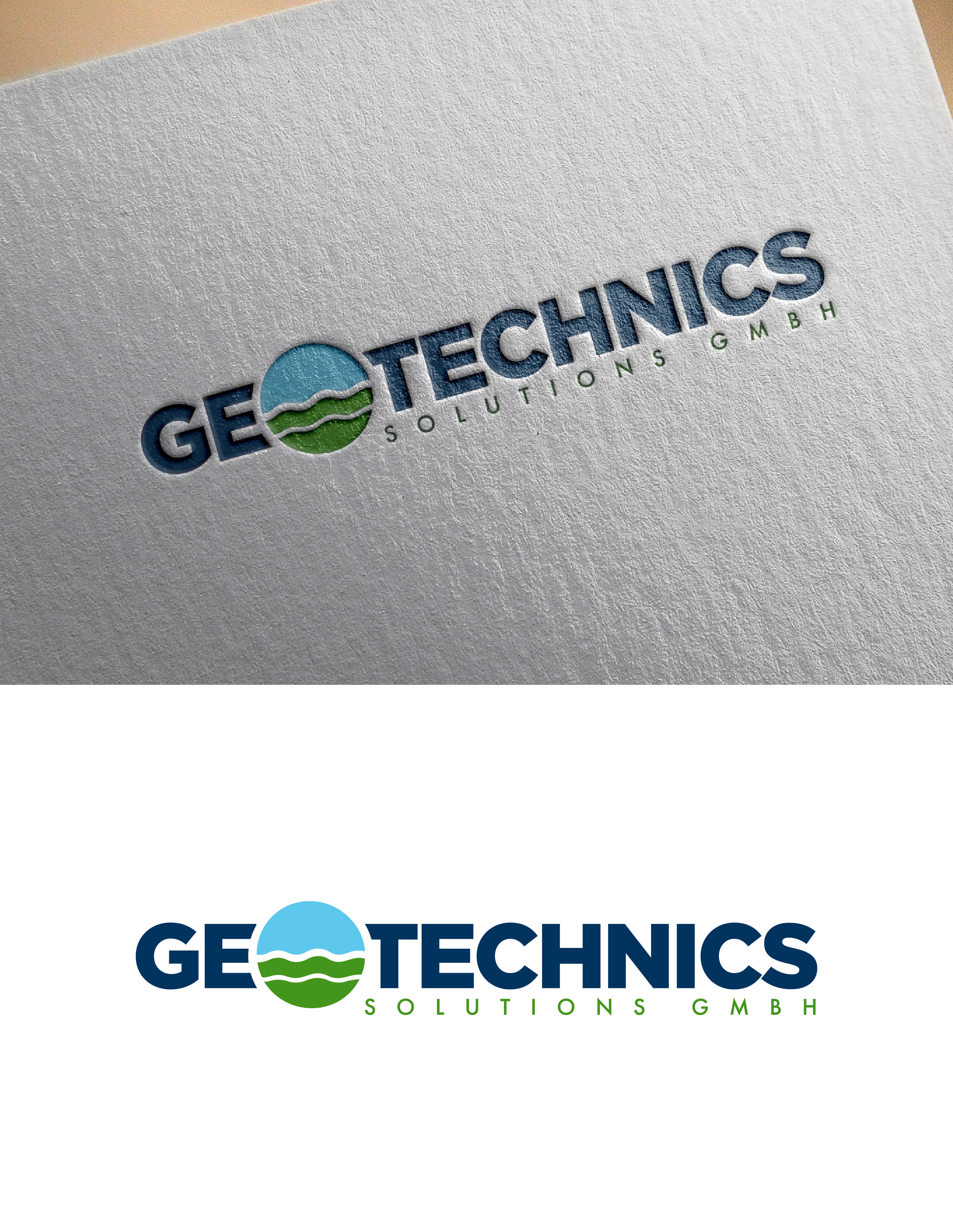 Logo Design by THE DESIGN MAN for Geotechnics Solution GmbH | Design #37172381