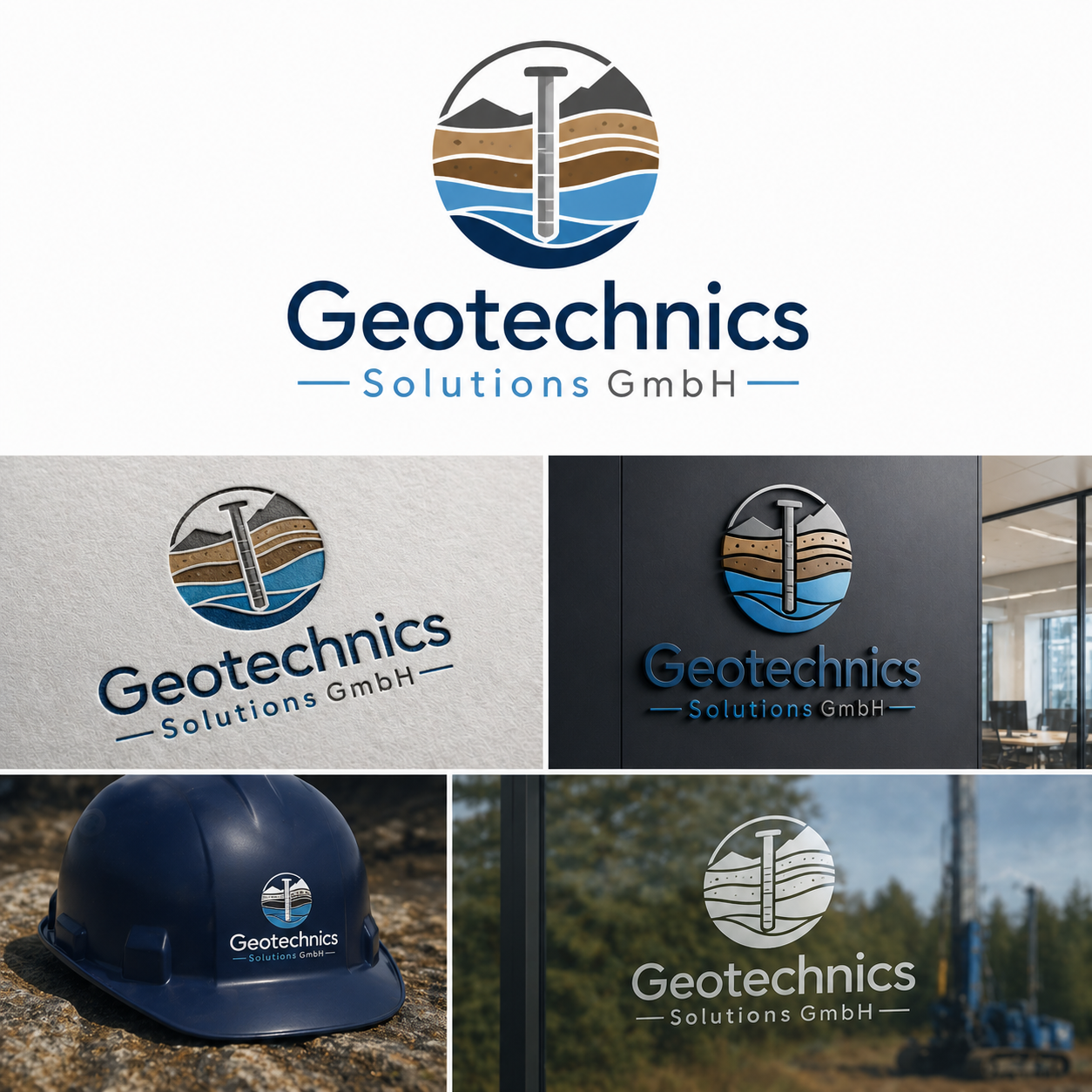 Design de Logo par gdesigncorners pour Geotechnics Solution GmbH | Design #37200081