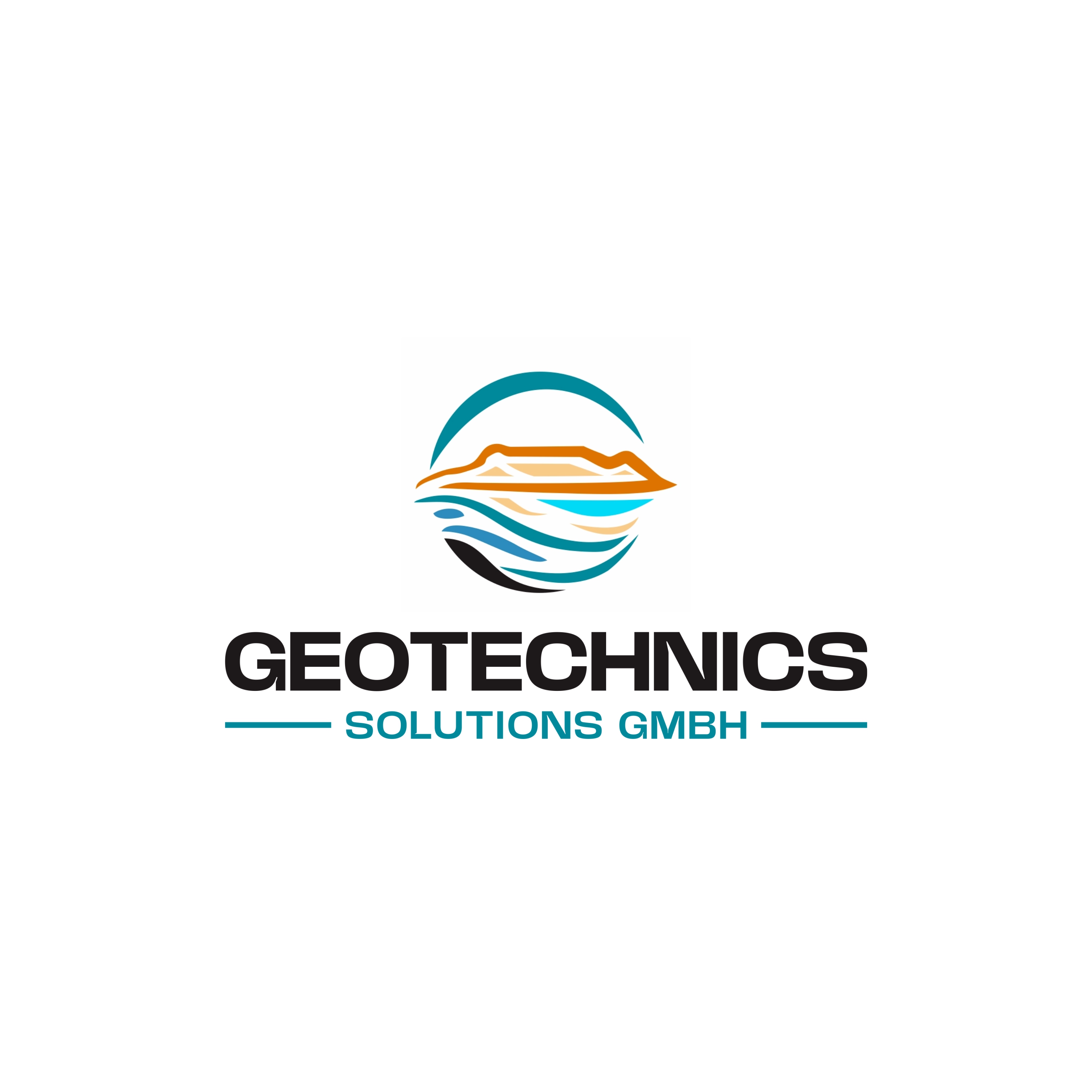 Logo Design by Stone Black for Geotechnics Solution GmbH | Design #37172727