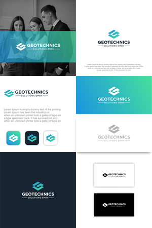 Logo Design by Stone Black for Geotechnics Solution GmbH | Design: #37177118