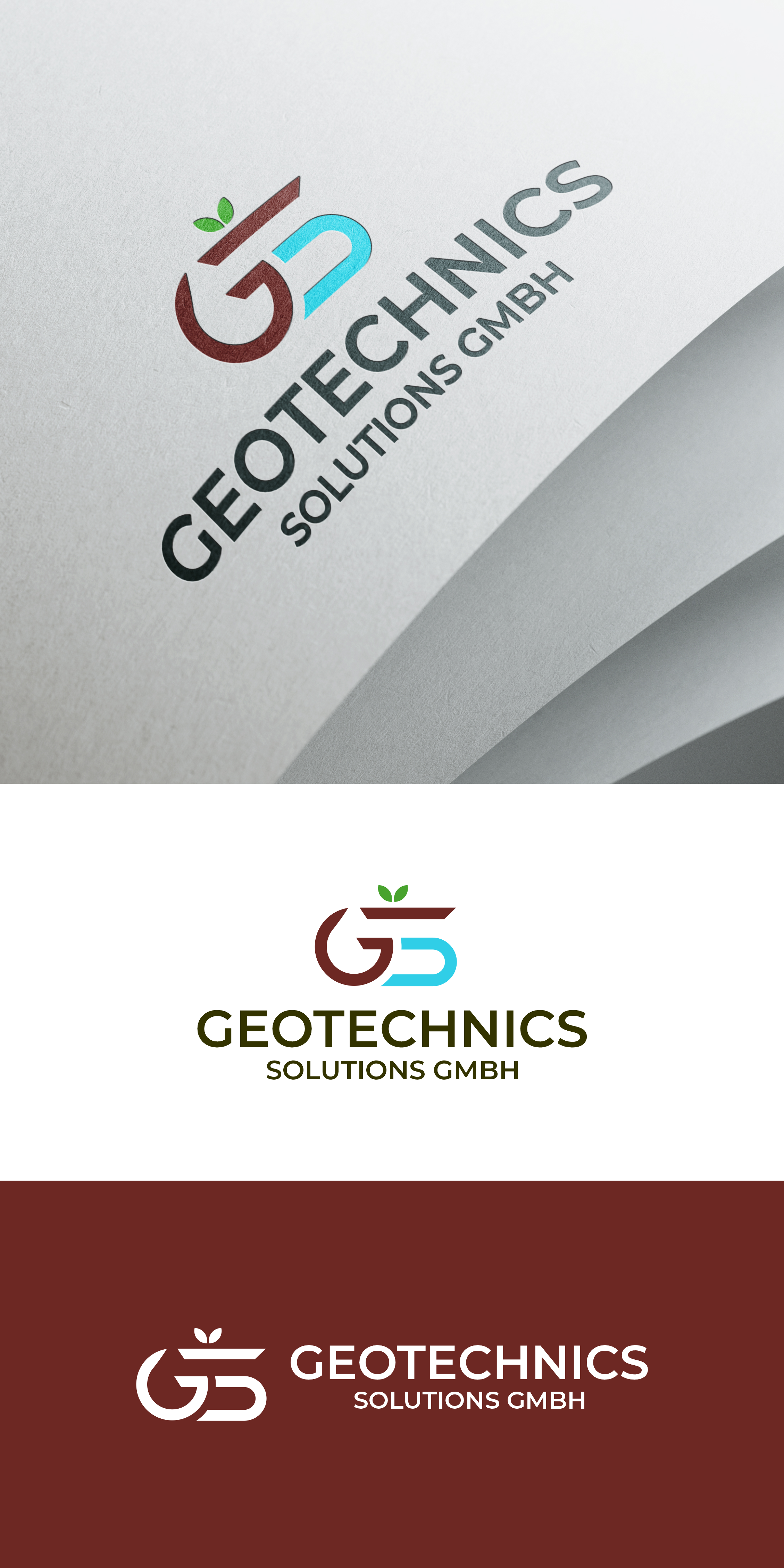 Logo Design by YANs LOGOS for Geotechnics Solution GmbH | Design #37195874