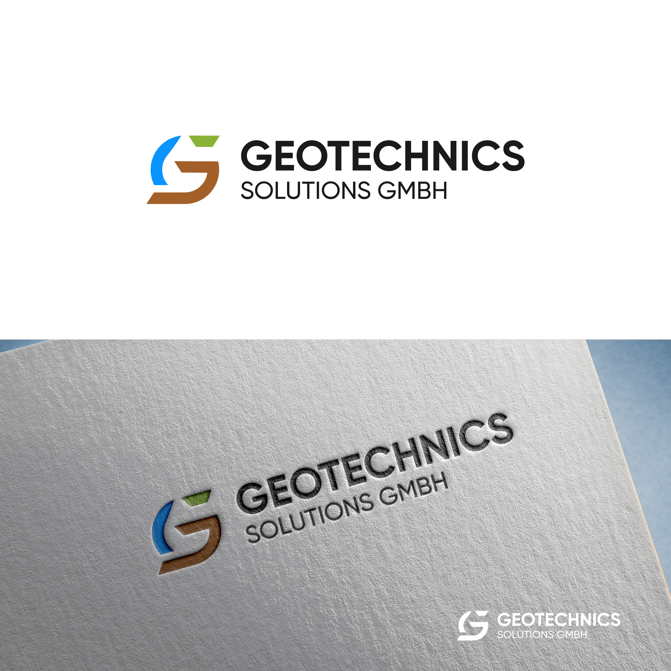 Logo Design by YANs LOGOS for Geotechnics Solution GmbH | Design #37197764