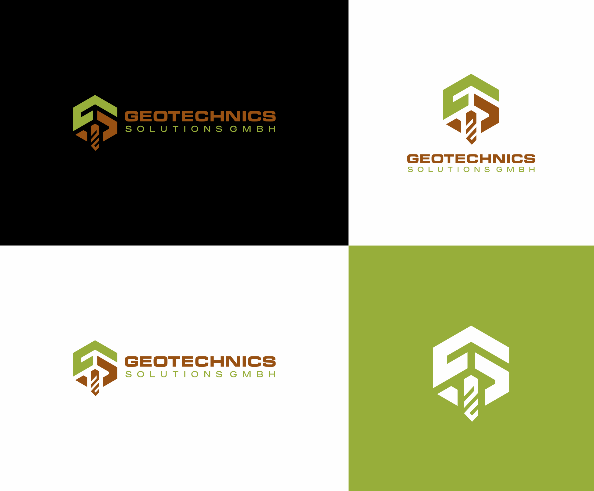 Logo Design by Sibyle for Geotechnics Solution GmbH | Design #37172476