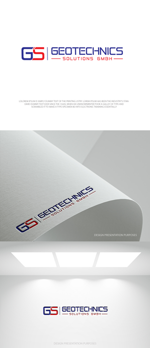 Logo Design by zebronicgraphic for Geotechnics Solution GmbH | Design: #37173521