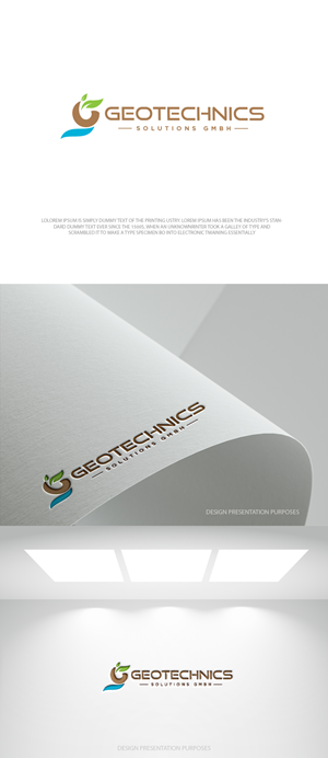 Logo Design by zebronicgraphic for Geotechnics Solution GmbH | Design: #37173522