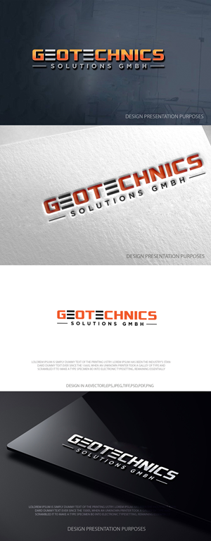 Logo Design by zebronicgraphic for Geotechnics Solution GmbH | Design: #37173523