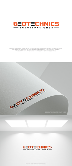 Logo Design by zebronicgraphic for Geotechnics Solution GmbH | Design: #37173524
