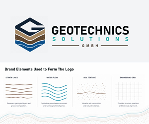 Logo Design by bocalm for Geotechnics Solution GmbH | Design: #37201352