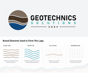 Logo Design by bocalm for Geotechnics Solution GmbH | Design: #37201367