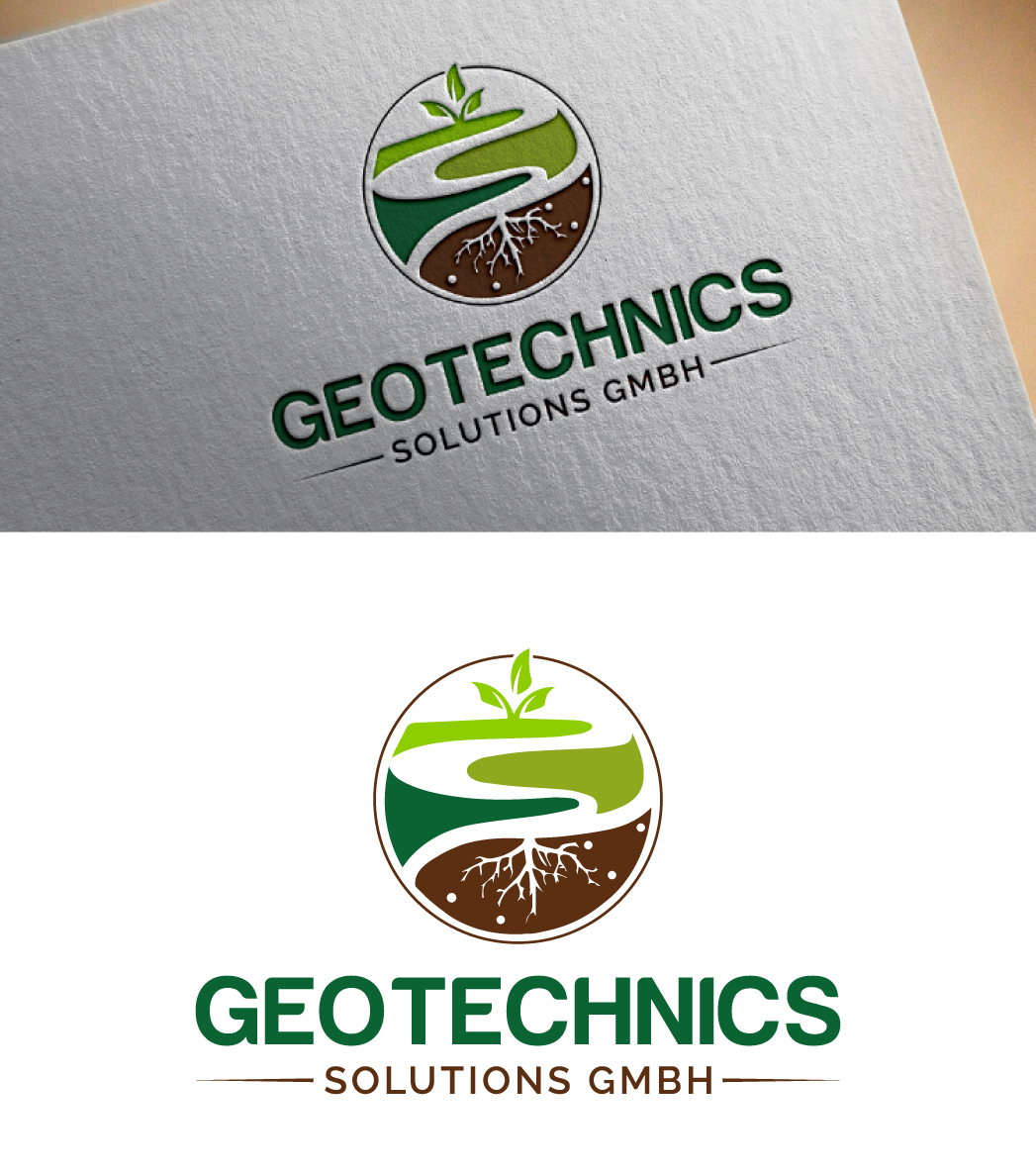Logo Design by Chanel graphics for Geotechnics Solution GmbH | Design #37173713