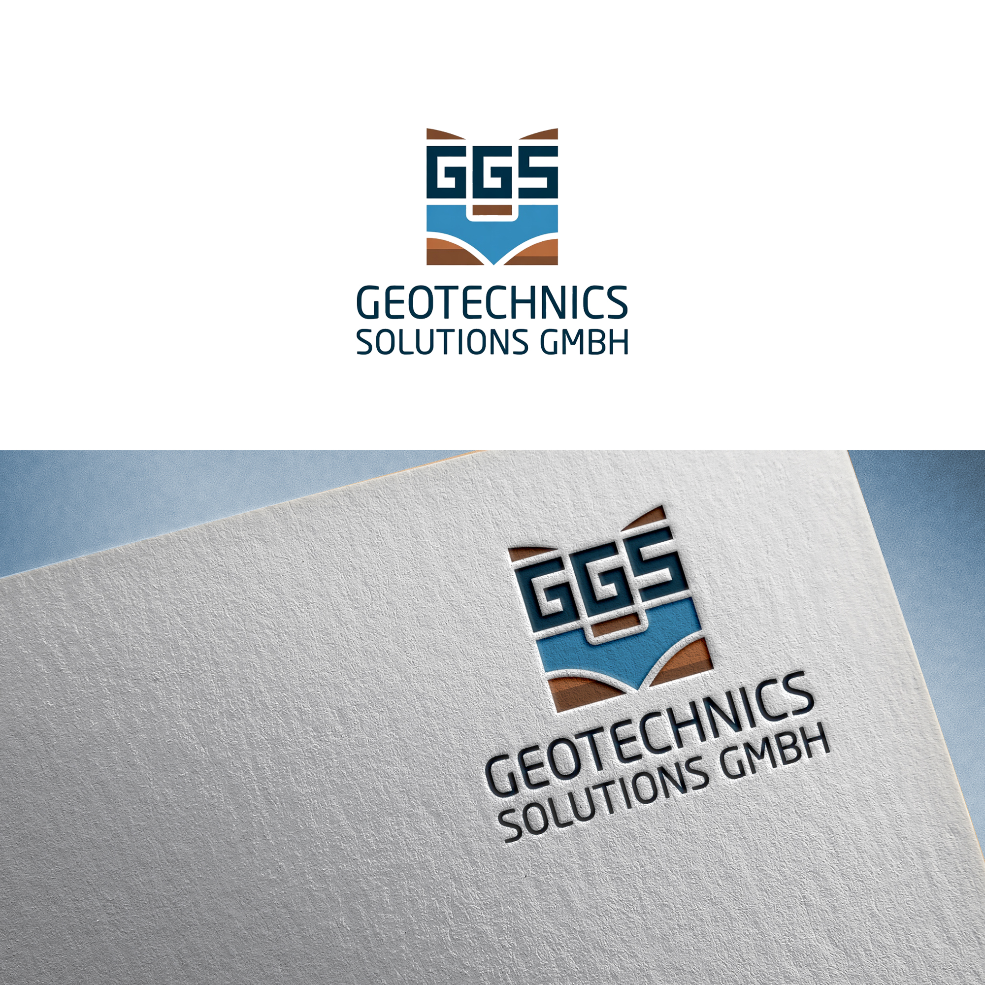 Logo Design by Ultra Creations for Geotechnics Solution GmbH | Design #37176245