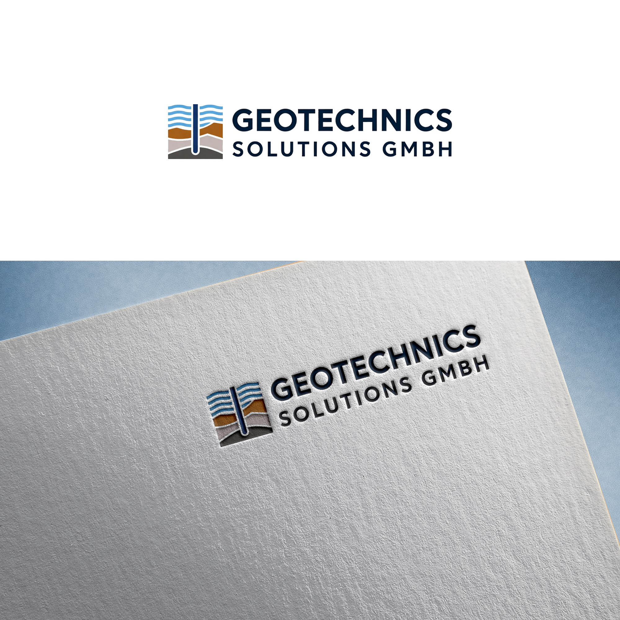 Logo Design by Ultra Creations for Geotechnics Solution GmbH | Design #37176247