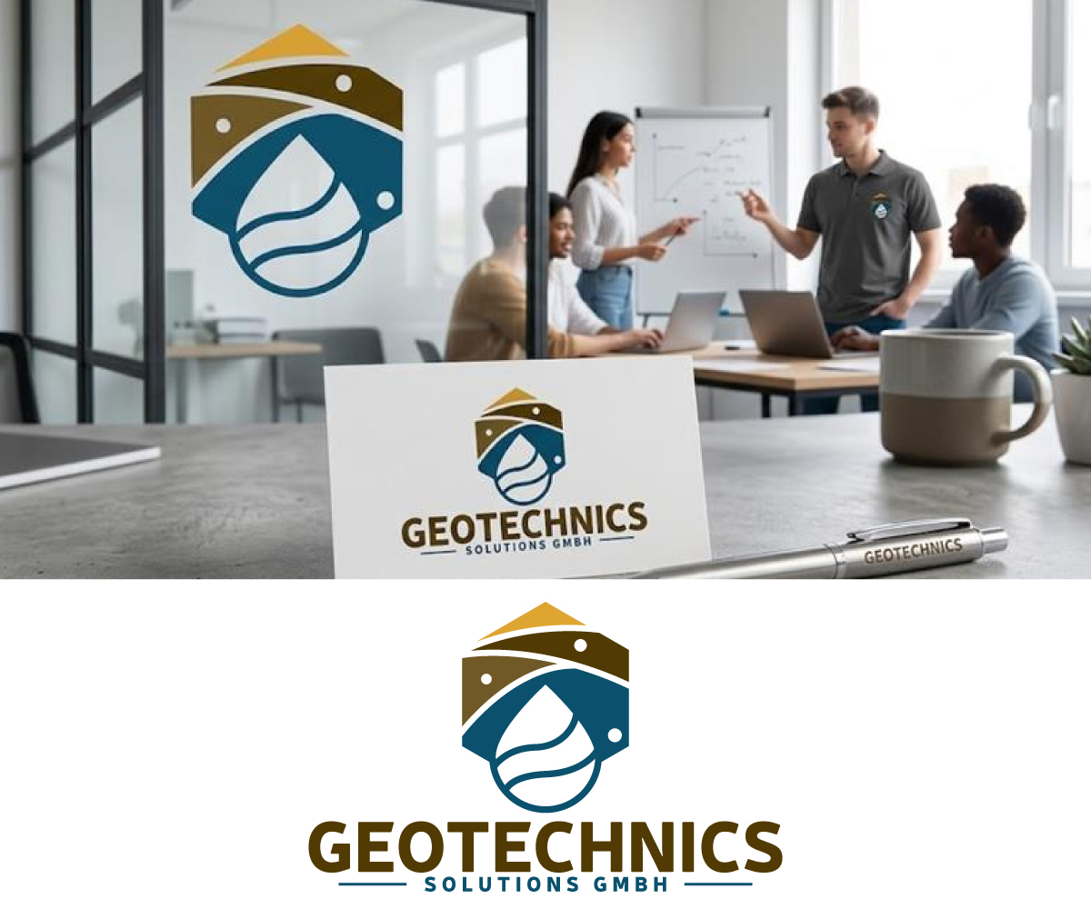 Logo Design by Ansh Design for Geotechnics Solution GmbH | Design #37172581